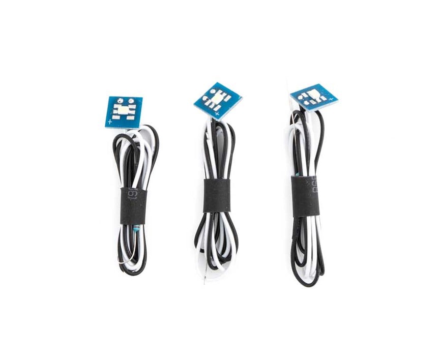 Walthers SceneMaster 949-4875 LED Small Building Light - Cool White (3 Pack)
