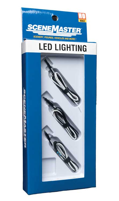 Walthers SceneMaster 949-4877 LED Nano Light - Natural White (3 Pack)