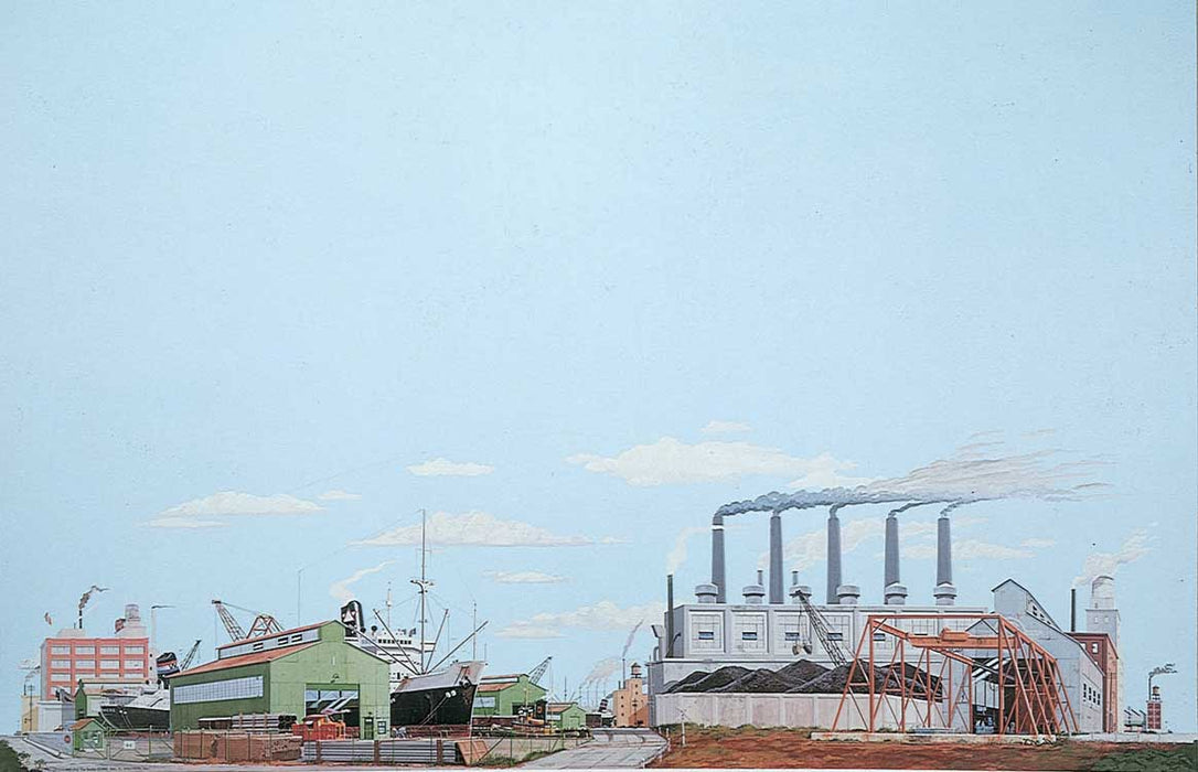 Walthers SceneMaster 949-713 HO Scale Instant Horizons Background Scene The Docks