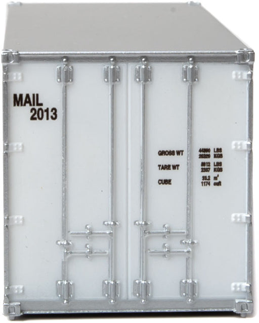 Walthers SceneMaster 949-8660 HO Scale 20' Smooth Container American Mail Line