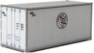 Walthers SceneMaster 949-8660 HO Scale 20' Smooth Container American Mail Line