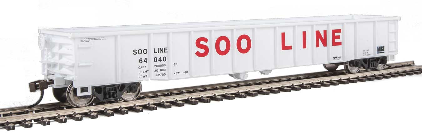 Walthers Trainline 931-1865 HO Scale Gondola SOO Line 64040 - NOS
