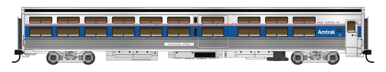 Walthers Viewliner I Sleeper Amtrak Phase IV 