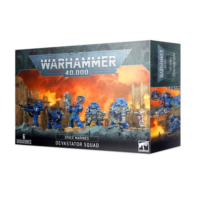 Warhammer 40,000 (48-15) Space Marine Devastator Squad