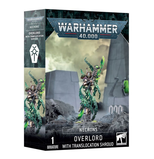 Warhammer 40,000 (49-70) Necrons: Overlord with Translocation Shroud