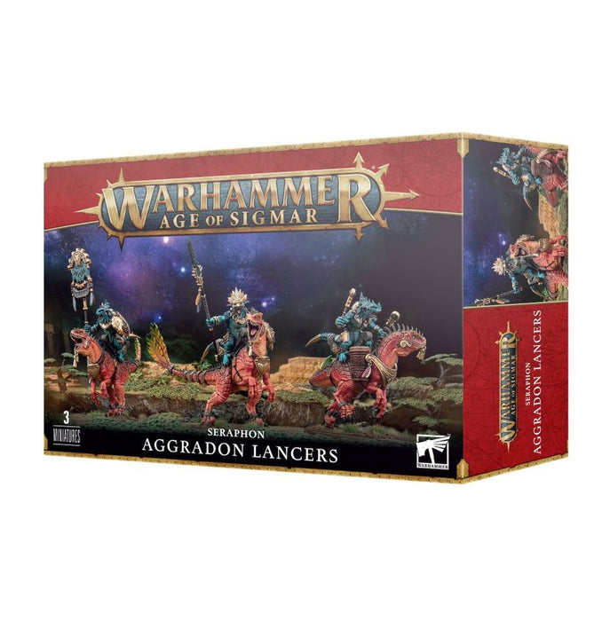 Warhammer (88-18) Seraphon Aggradon Lancers