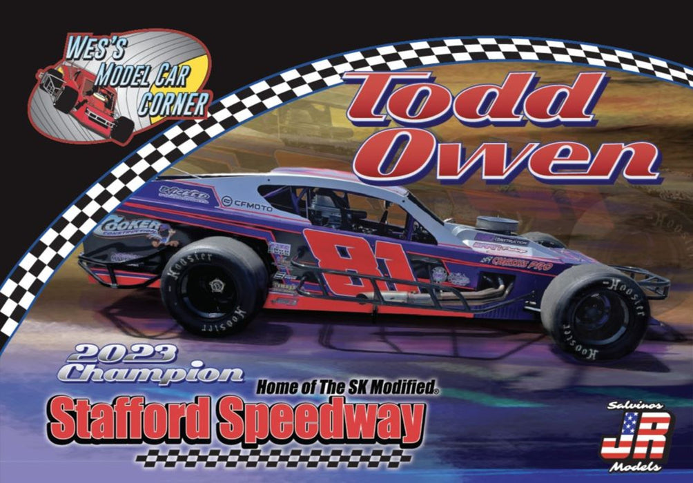 Wes's Model Car Corner 1/25 Todd Owen Modified #81 Kit