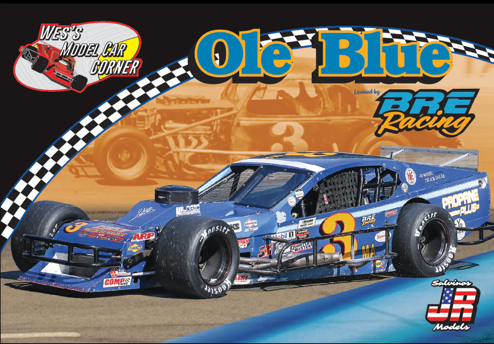 Wes's Model Car Corner 10003 1/25 Ole Blue Modified #3 Kit