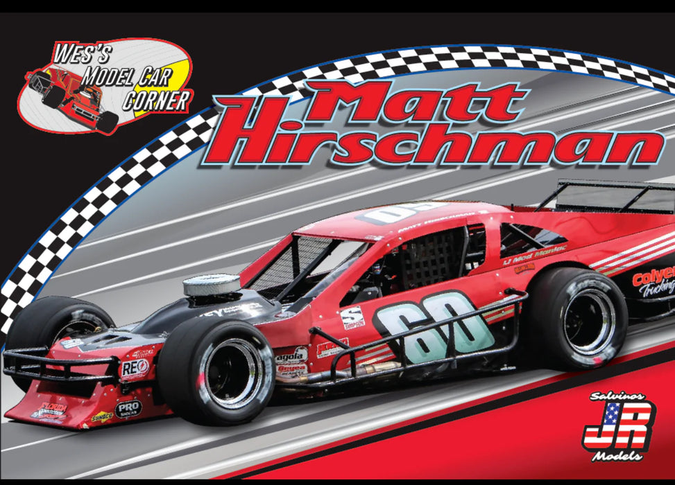 Wes's Model Car Corner 10060 1/25 Matt Hirschman Modified #60 Kit