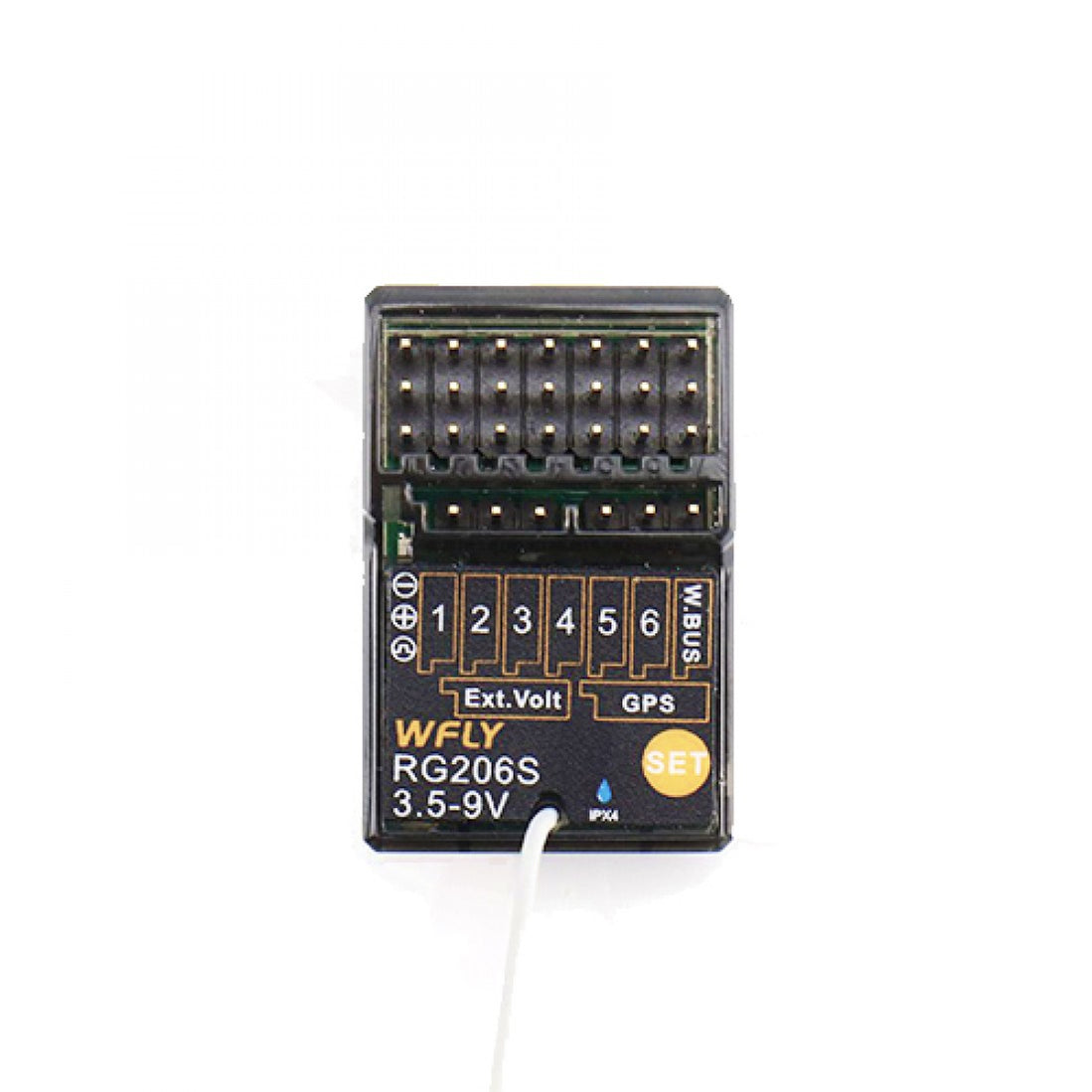 WFly RG206S 6-Channel 2.4GHz Receiver — White Rose Hobbies