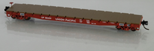 Wheels of Time 50153 N Scale 53'6" General Service Flatcar Union Pacific UP 58259
