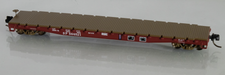 Wheels of Time 50190 N Scale 53'6" General Service Flatcar Southern Pacific SP 6 Pack
