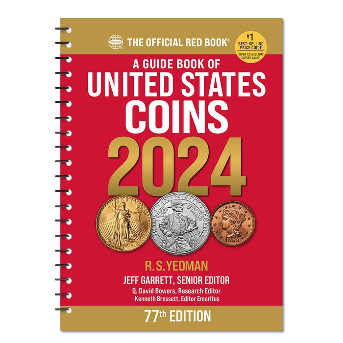 Whitman Publishing 2024R The Official Red Book 2024 Guide to United States Coins