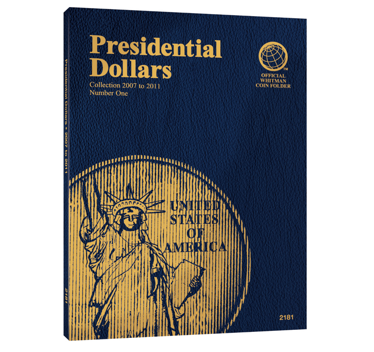 Whitman Publishing 2181 Presidential Dollar Folder #1 2007-2012
