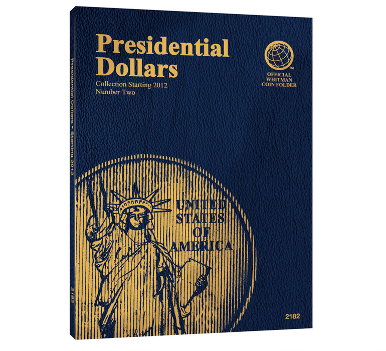 Whitman Publishing 2182 Presidential Dollar Folder #2 2012-