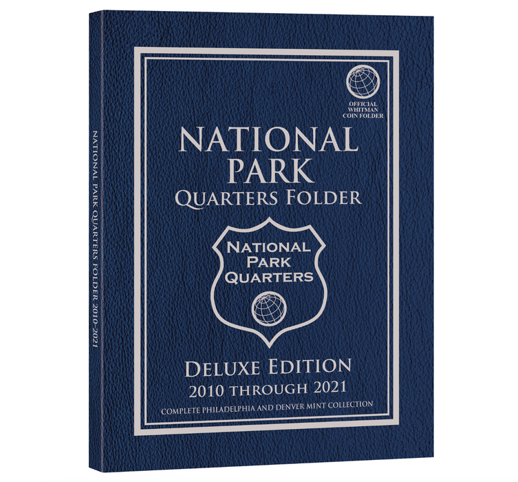 Whitman Publishing 2875 National Park White/Blue Folder