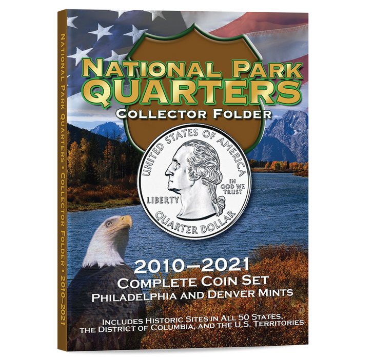 Whitman Publishing 2879 National Park Folder Philadelphia & Denver Mints