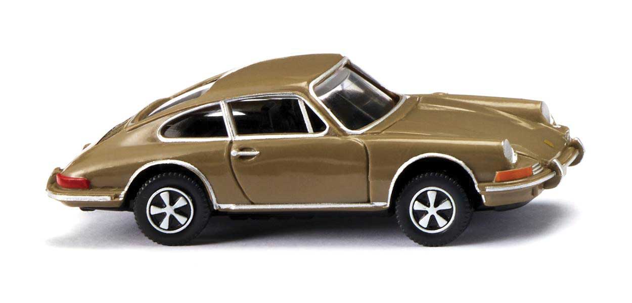 Wiking 16004 HO Scale 1963 Porsche 911 Khaki