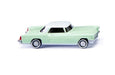 Wiking 21002 HO Scale 1959 Ford Continental Mark II 2 Door Sedan - Green / White