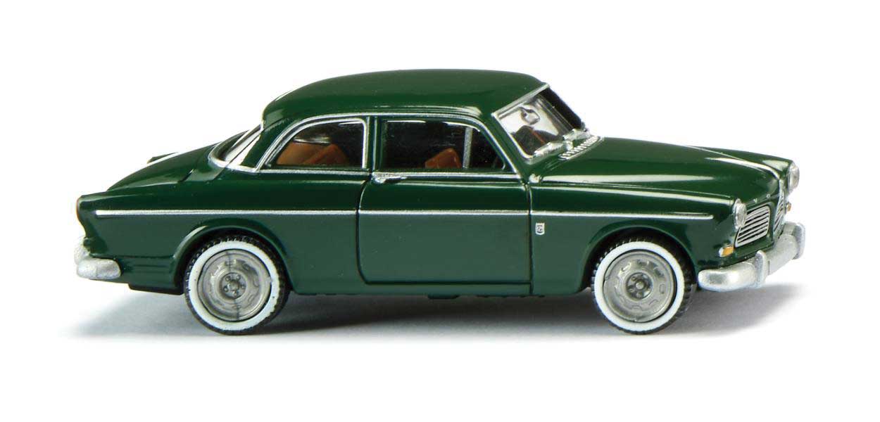 Wiking 22805 HO Scale 1956 Volvo Amazon - Dark Green