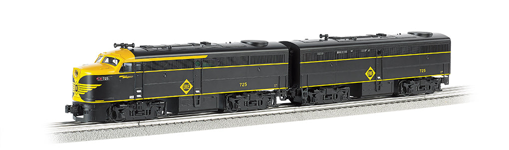 Williams by Bachmann 23204 O Gauge ALCo FA-1 A-B Diesel Set Erie 725A/725B
