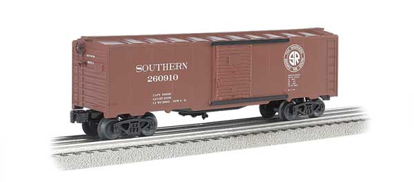 Williams by Bachmann 47082 O Gauge 40' Boxcar Southern Railway