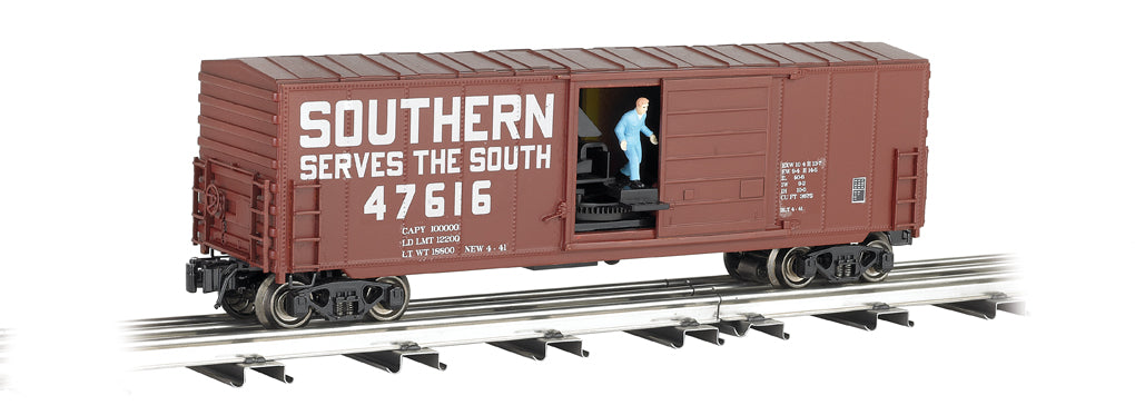 Williams by Bachmann 47979 O Gauge Operating Boxcar Southern Railway