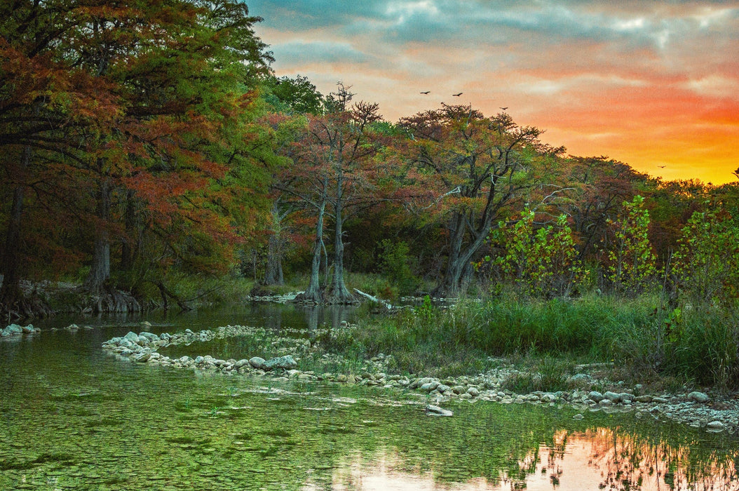 Wimberley Puzzle Company Frio At Dawn | Landscape Puzzle | 250, 500, 1000 Pieces