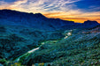 Wimberley Puzzle Company Highway 170 Sunset - Rio Grande River From Lajitas | National Parks Puzzle | 250, 500, 1000 Pieces