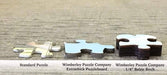 Wimberley Puzzle Company Sierra Blanca - View from Above | New Mexico | 250, 500, 1000 Piece Wooden Puzzle