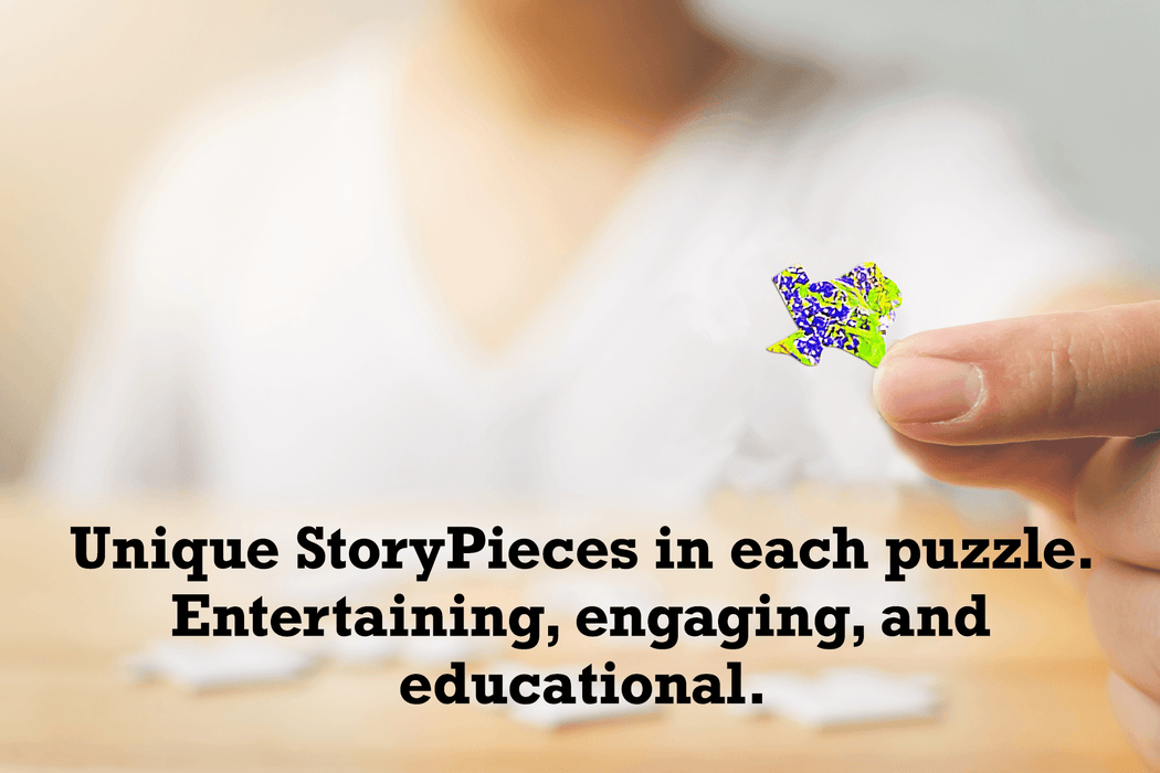 Wimberley Puzzle Company Texas Hill Country Bluebonnets and Longhorns | Texas Puzzle | 250, 500, 1000 Pieces