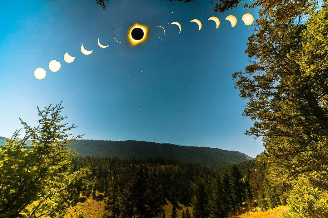 Wimberley Puzzle Company The Great American Eclipse - Day to Night | Solar Eclipse Puzzle | 250, 500, 1000 Pieces