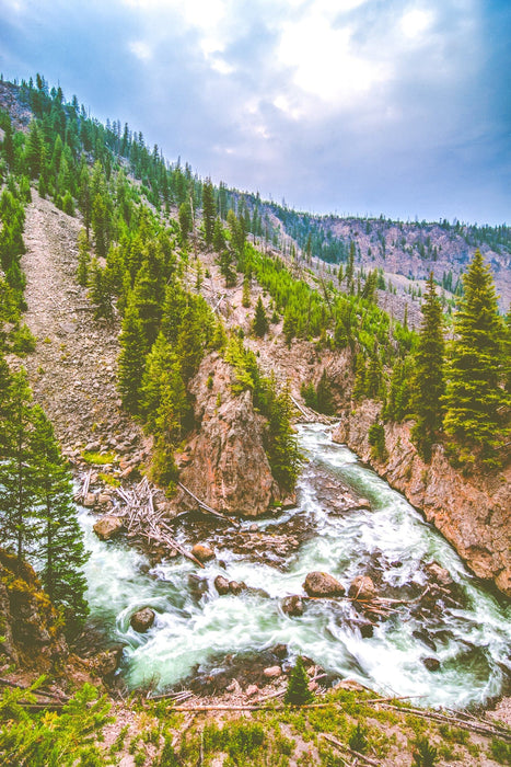 Wimberley Puzzle Company Yellowstone River | Yellowstone National Park Puzzle | 250, 500, 1000 Pieces