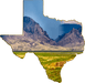 Wimberley Puzzle Company Big Bend Monsoon | Texas Shaped Magnet