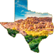 Wimberley Puzzle Company Hueco Tanks, West Texas | Texas-Shaped Magnet
