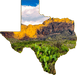Wimberley Puzzle Company Quintessential Big Bend | Texas Shaped Magnet