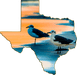 Wimberley Puzzle Company Seagulls Senset | Texas-Shaped Magnet