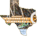Wimberley Puzzle Company Welcome to Wimberley Sign | Texas-Shaped Magnet