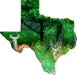 Wimberley Puzzle Company Whitetail and Wildflowers | Texas-Shaped Magnet