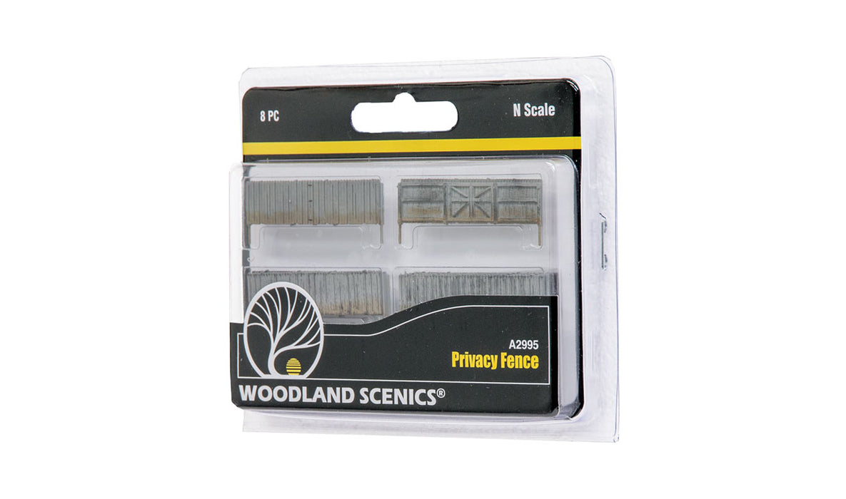 Woodland A2995 N Scale Privacy Fence Kit