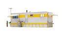 Woodland BR4952 N Scale Built & Ready Structure Sunny Days Trailer with Lights