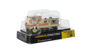 Woodland BR5061 HO Scale Built & Ready Structure Double Decker Trailer with Lights
