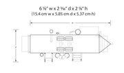 Woodland BR5062 HO Scale Built & Ready Structure Sunny Days Trailer with Lights