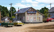 Woodland BR5068 HO Scale Built Up Structure Carver's Butcher Shoppe