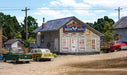 Woodland BR5068 HO Scale Built Up Structure Carver's Butcher Shoppe