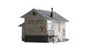 Woodland BR5068 HO Scale Built Up Structure Carver's Butcher Shoppe