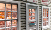 Woodland BR5068 HO Scale Built Up Structure Carver's Butcher Shoppe