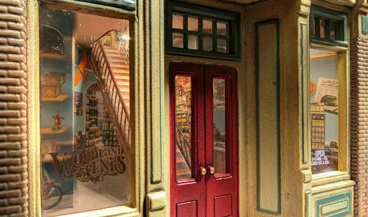 Woodland BR5070 HO Scale Built Up Structure Toy & Hobby Junction