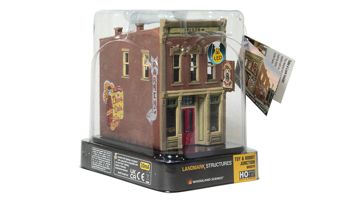 Woodland BR5070 HO Scale Built Up Structure Toy & Hobby Junction