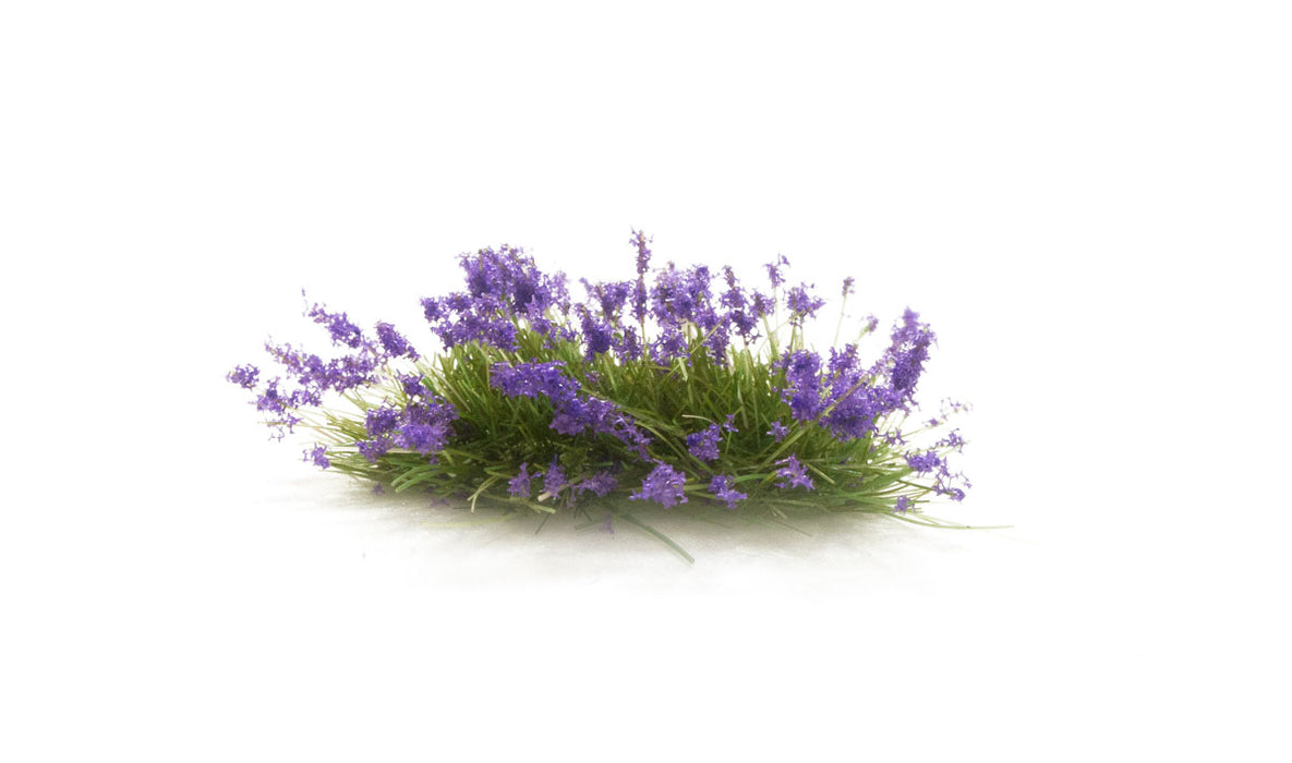 Woodland FS772 Peel 'n' Place Violet Flowering Tufts